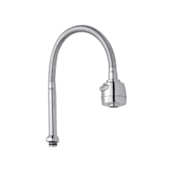 Brass flexible neck flexible pipe for kitchen faucet tap mixer 1 inch interface