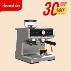 Decakila Espresso Coffee Machine With Grinder - KECF010M