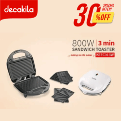 Decakila Sandwich Maker 3-in-1 - KEEC013W
