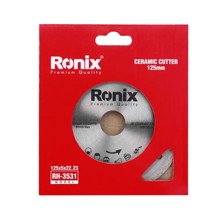 Ronix - Ceramic Cutting Disc 125x22.2x5mm - RH-3531