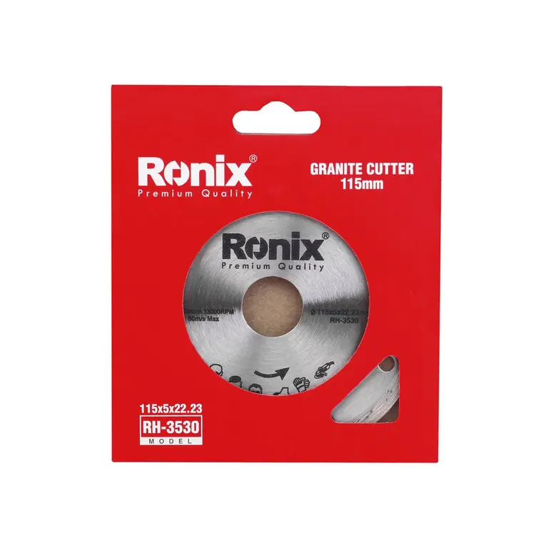 Ronix - Ceramic Wet Cutting Disc 115x22.2x5 mm - RH-3530