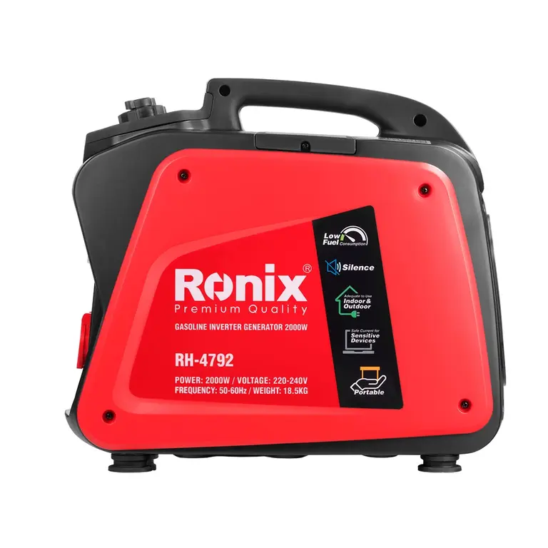 Ronix - Gasoline Inverter Generator 2Kw-4.1L - RH-4792