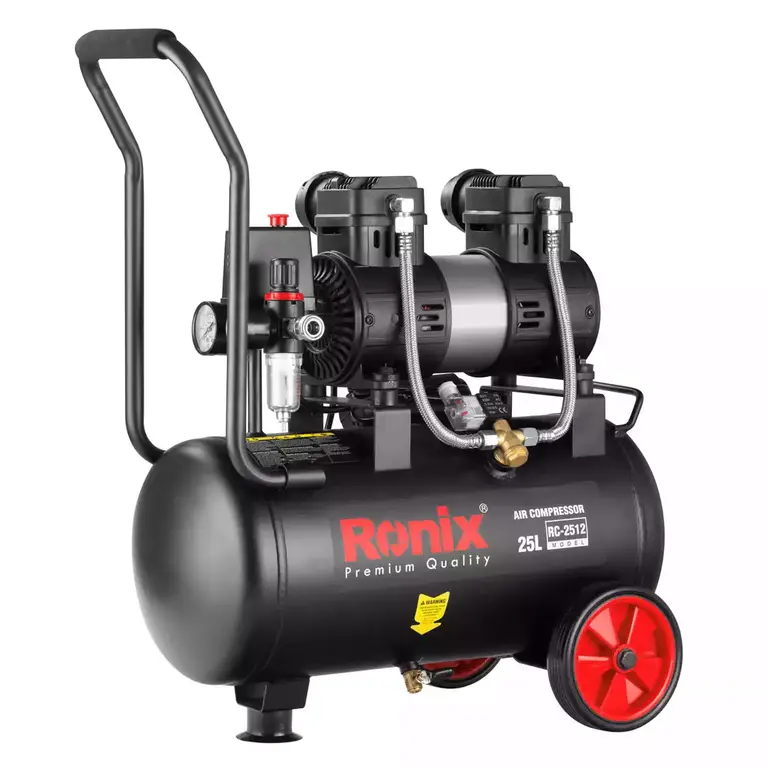 Ronix - Silent Air Compressor 25L- 1380W - RC-2512
