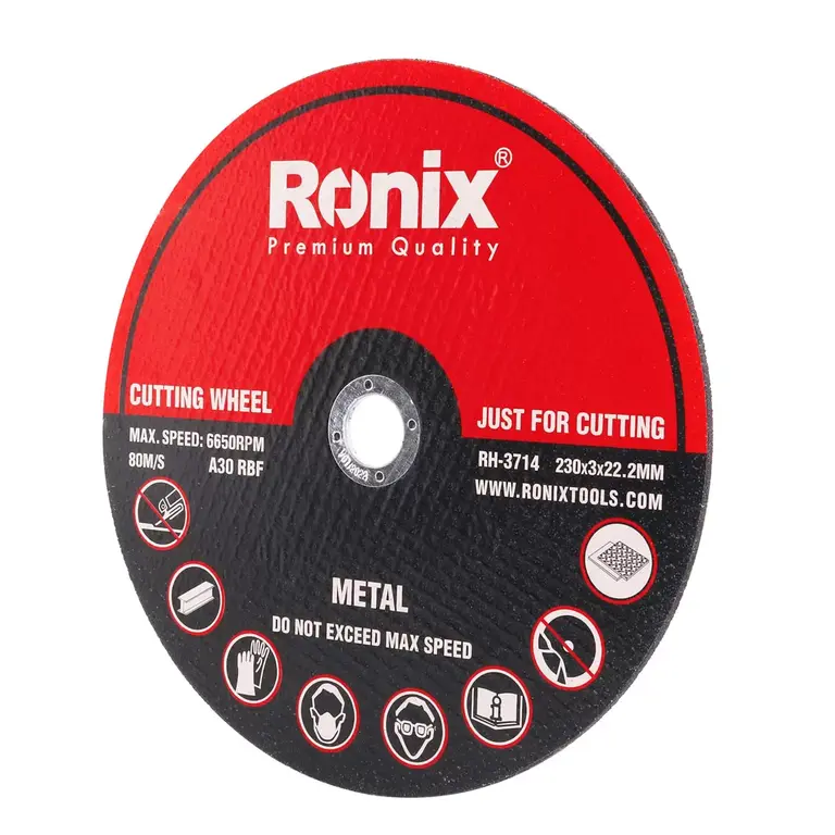 Ronix - Cutting Wheel 230x3x22.2mm 9"*1 - RH-3714