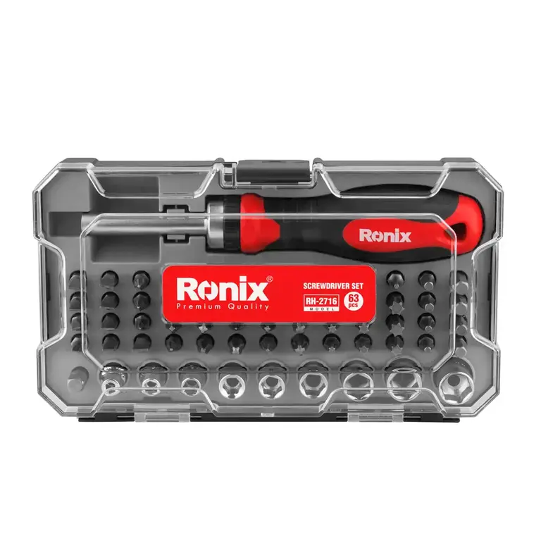 Ronix - 12 pcs socket sets - RH-2643