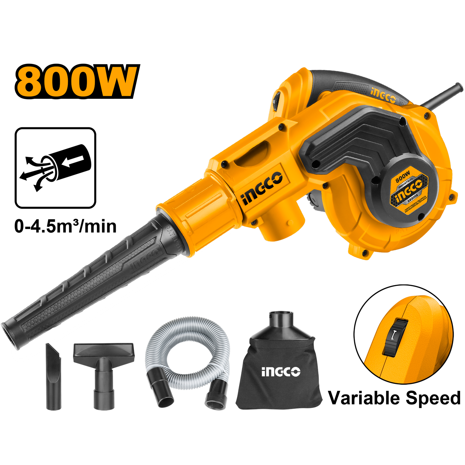 Aspirator blower 800W AB8008