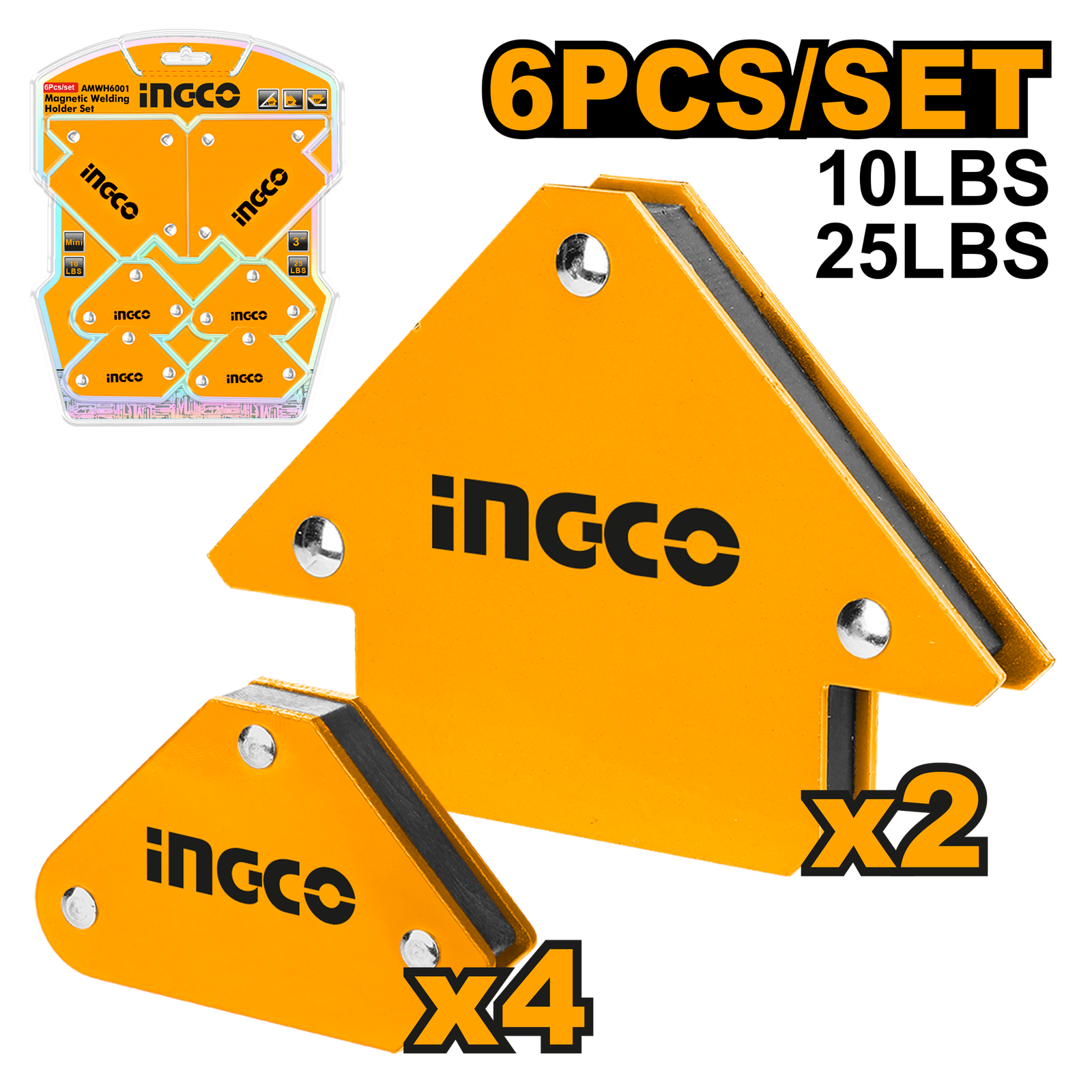 Magnetic Welding Holder Set 2pcs AMWH6001