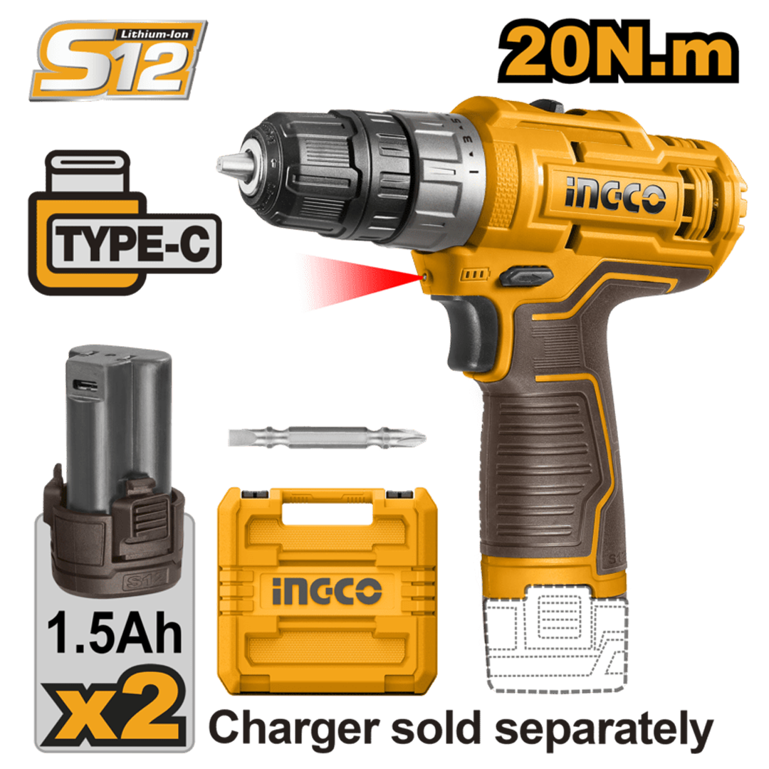 Cordless drill CDLI12202
