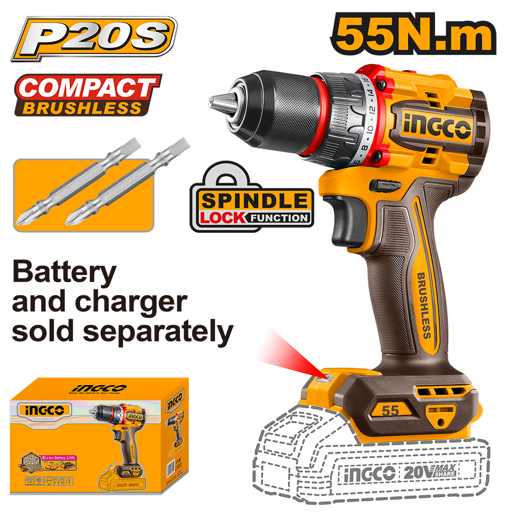 Compact Brushless Cordless Drill CDLI205581