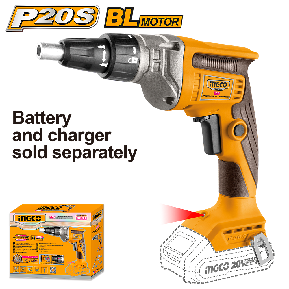 Cordless drywall screwdriver CDSLI2042006