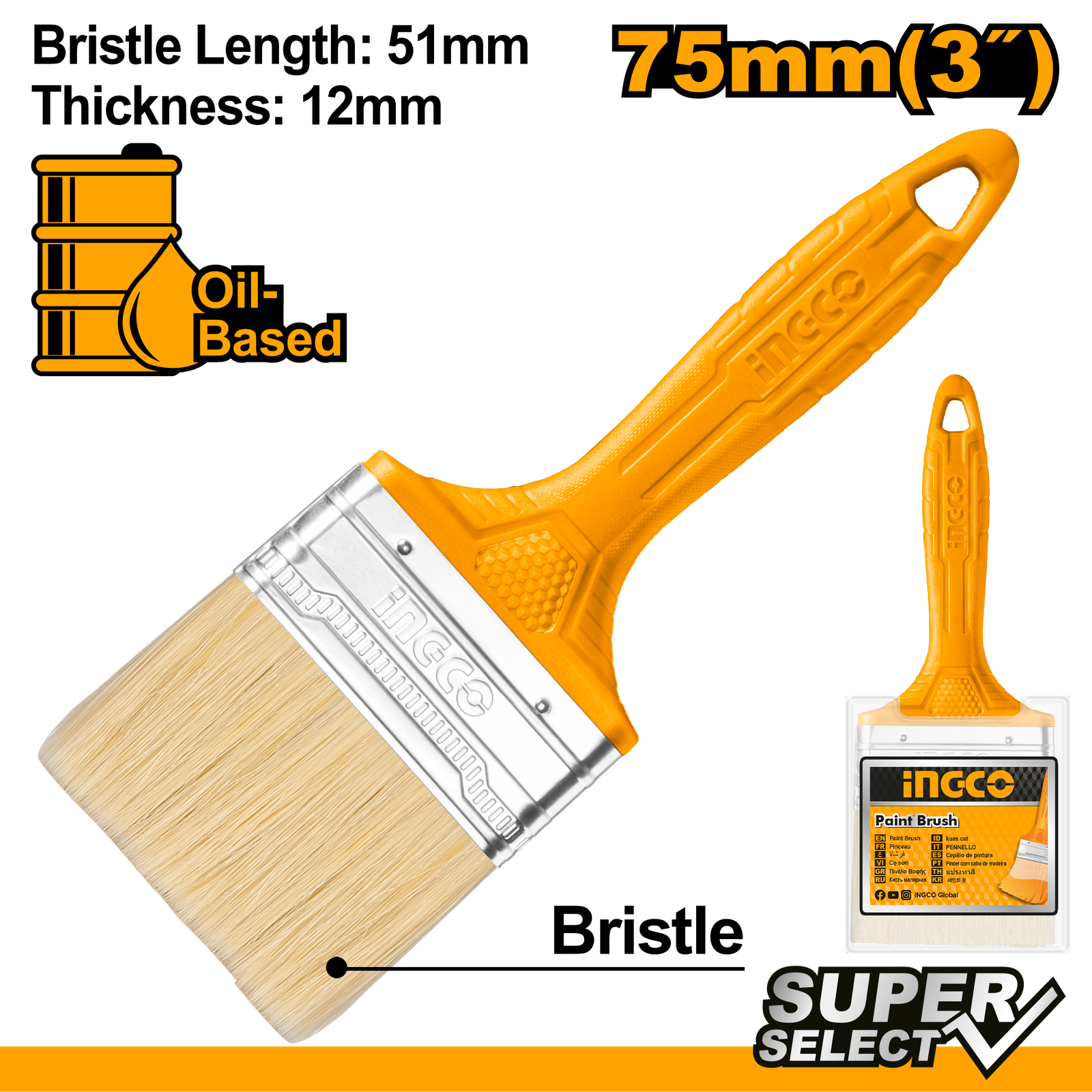 Paint Brush 3" CHPTB78603