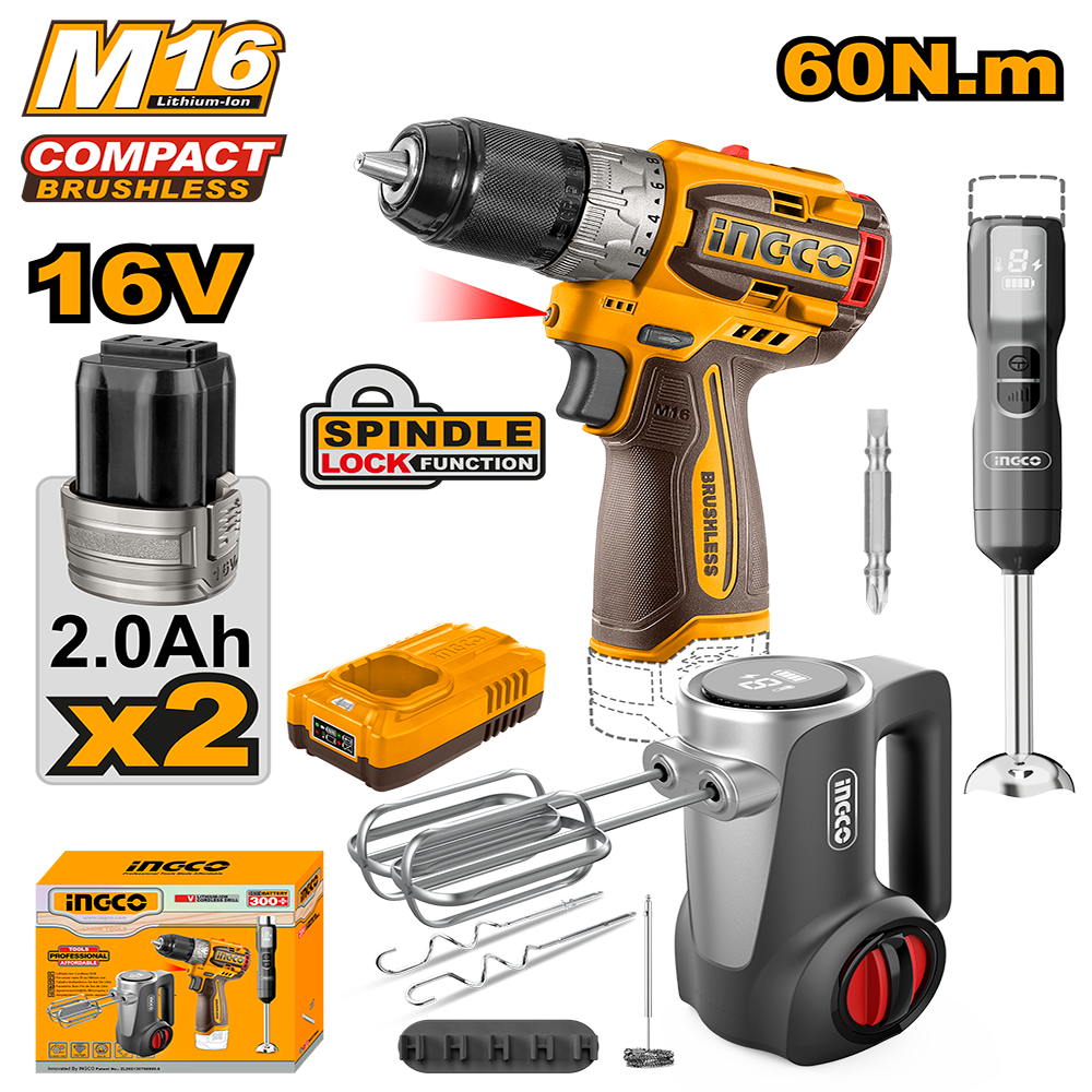 Cordless 3 pcs combo kit  CKLI1638