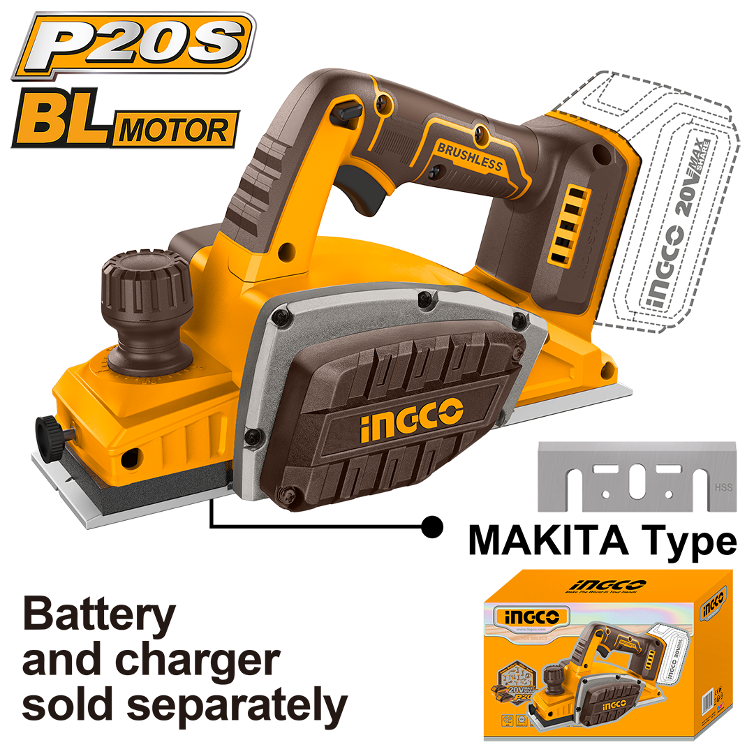 Cordless planer CRLI20401