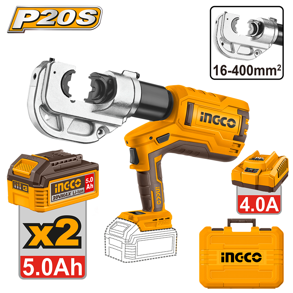 Cordless hydraulic crimping tool CTLI2005