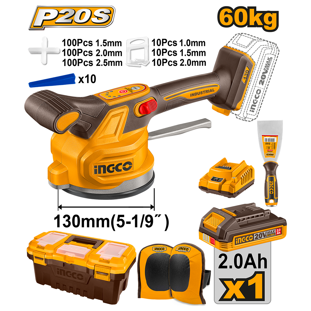 Cordless Tile Vibration Machine CTVLI20018