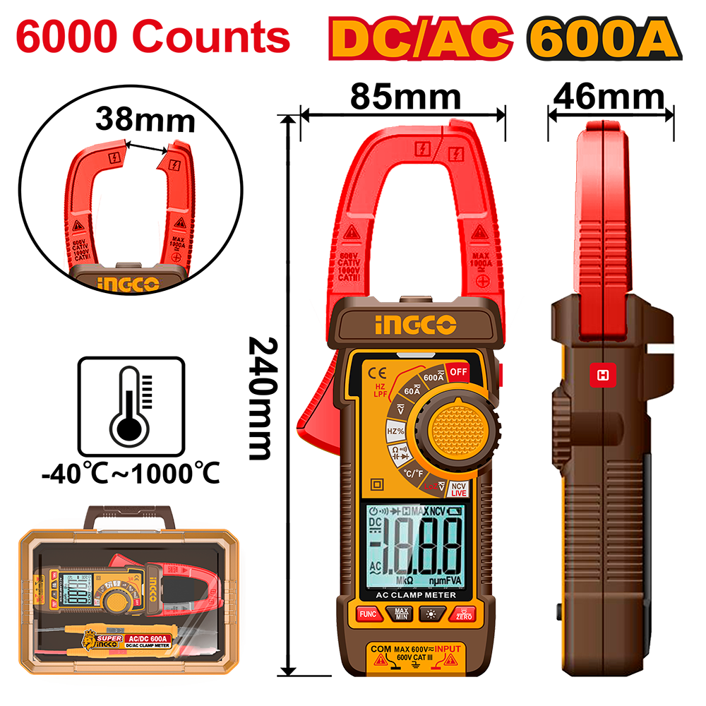 DC/AC clamp meter DCM66002