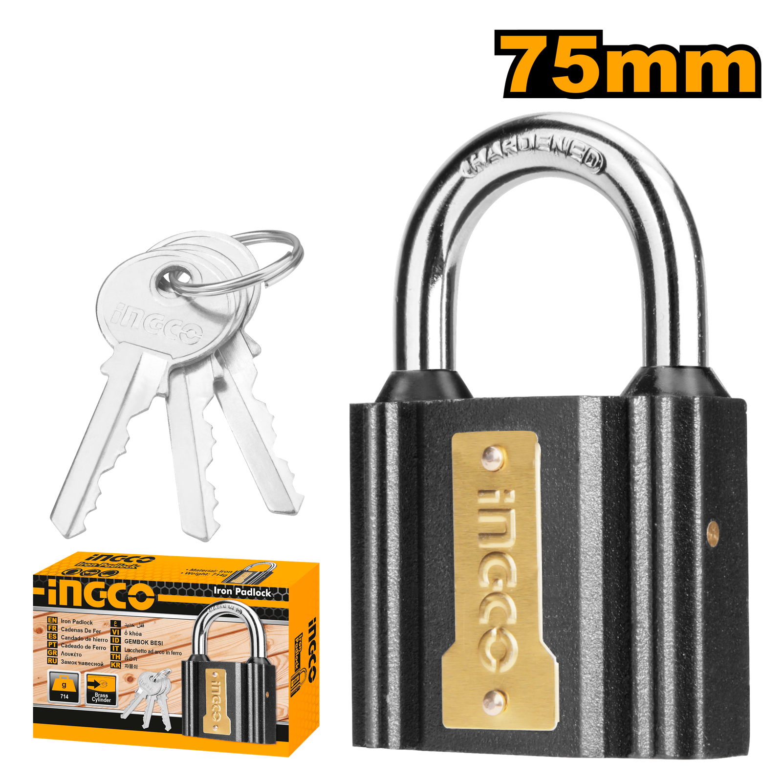 Iron Padlock 75mm  DIPL0701