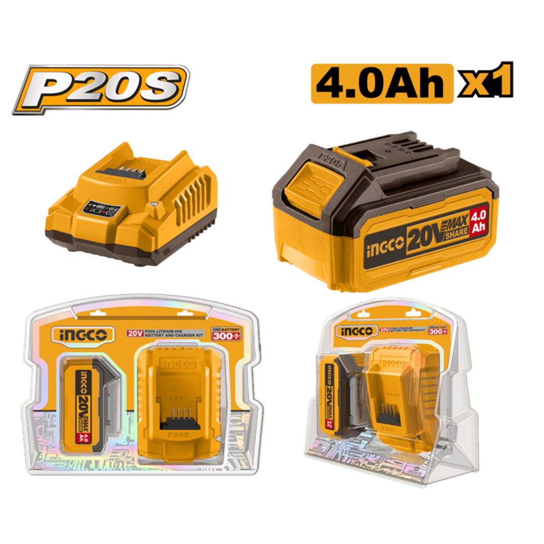 P20S Lithium-Ion battery and charger kit  FBCPK1214