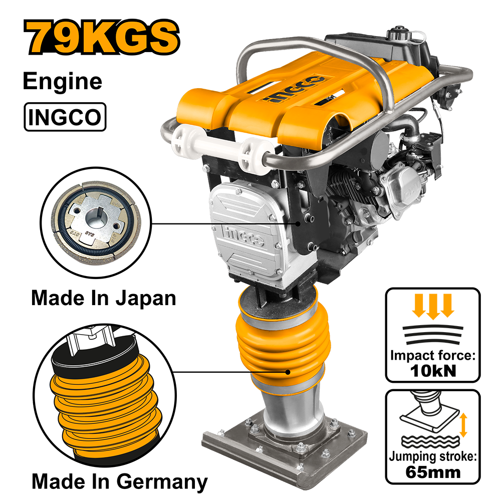 Gasoline tamping rammer GRT75-2