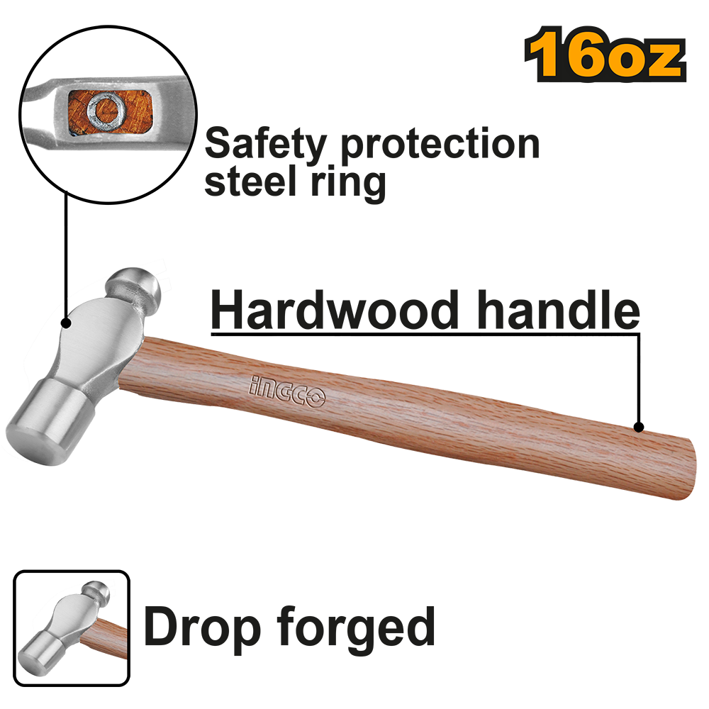 Ball pein hammer HBPH04016