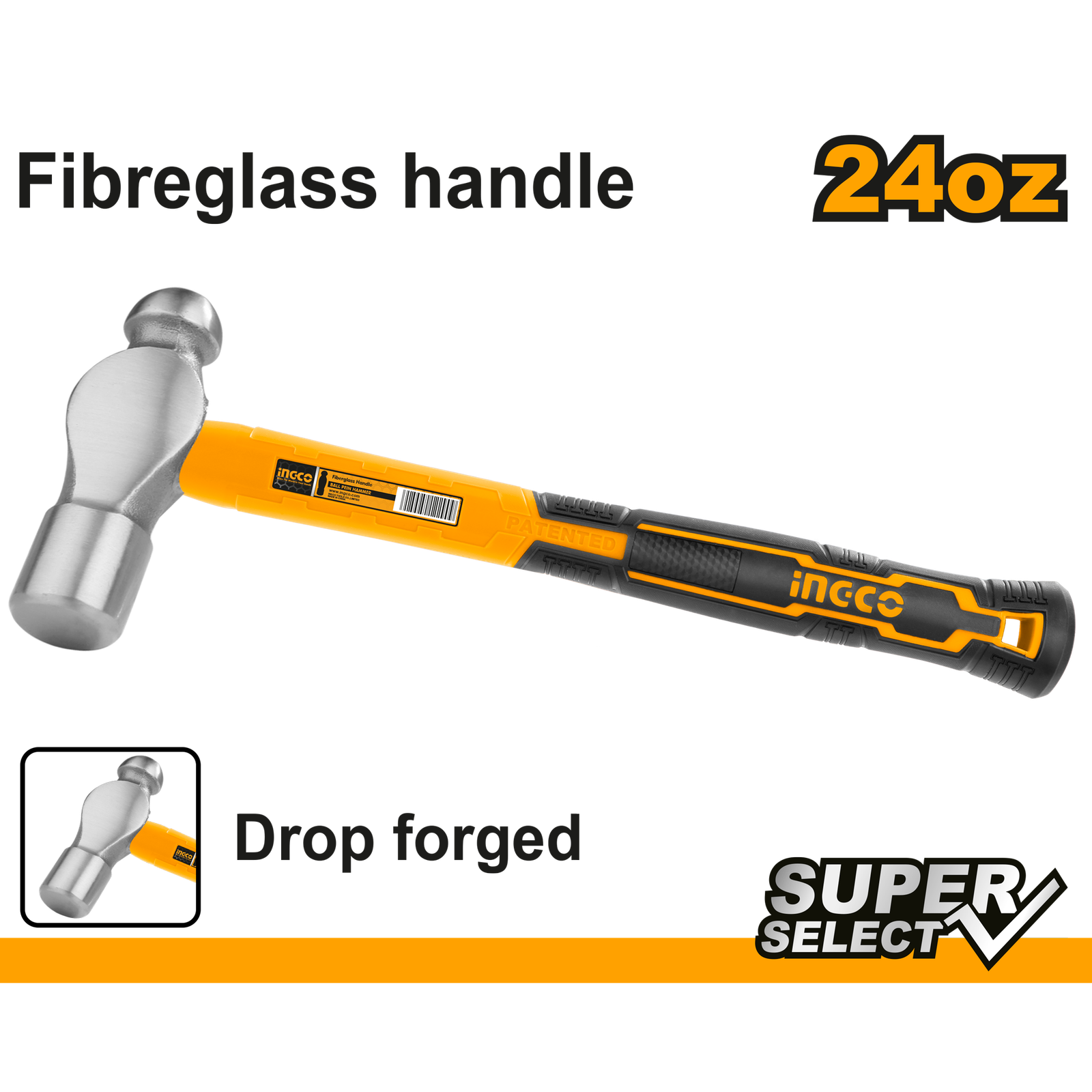 Ball Pein Hammer 24oz HBPH88024