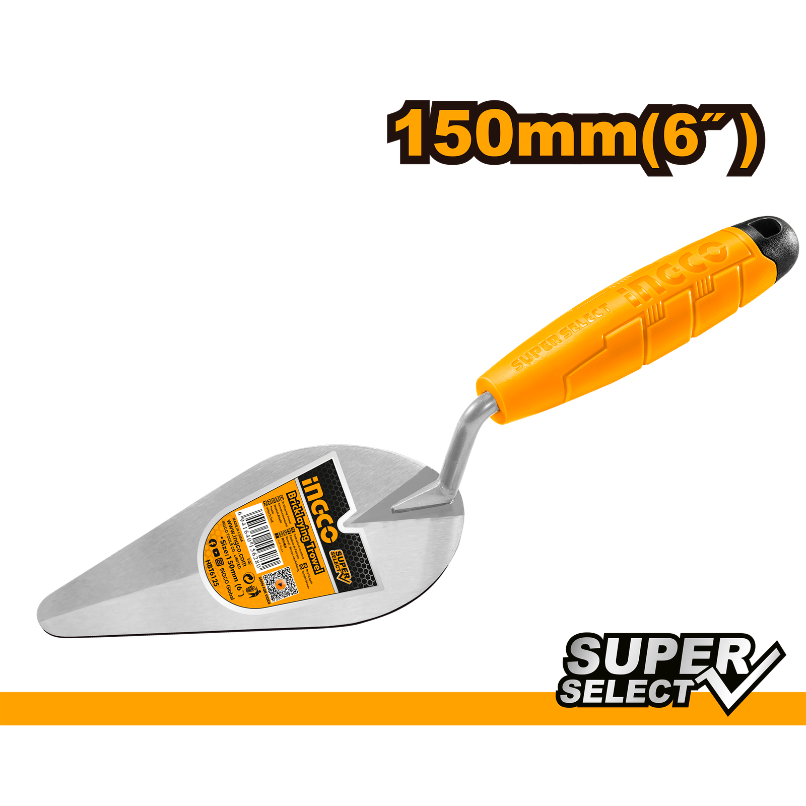 Bricklaying Trowel 6"/150mm HBT6125