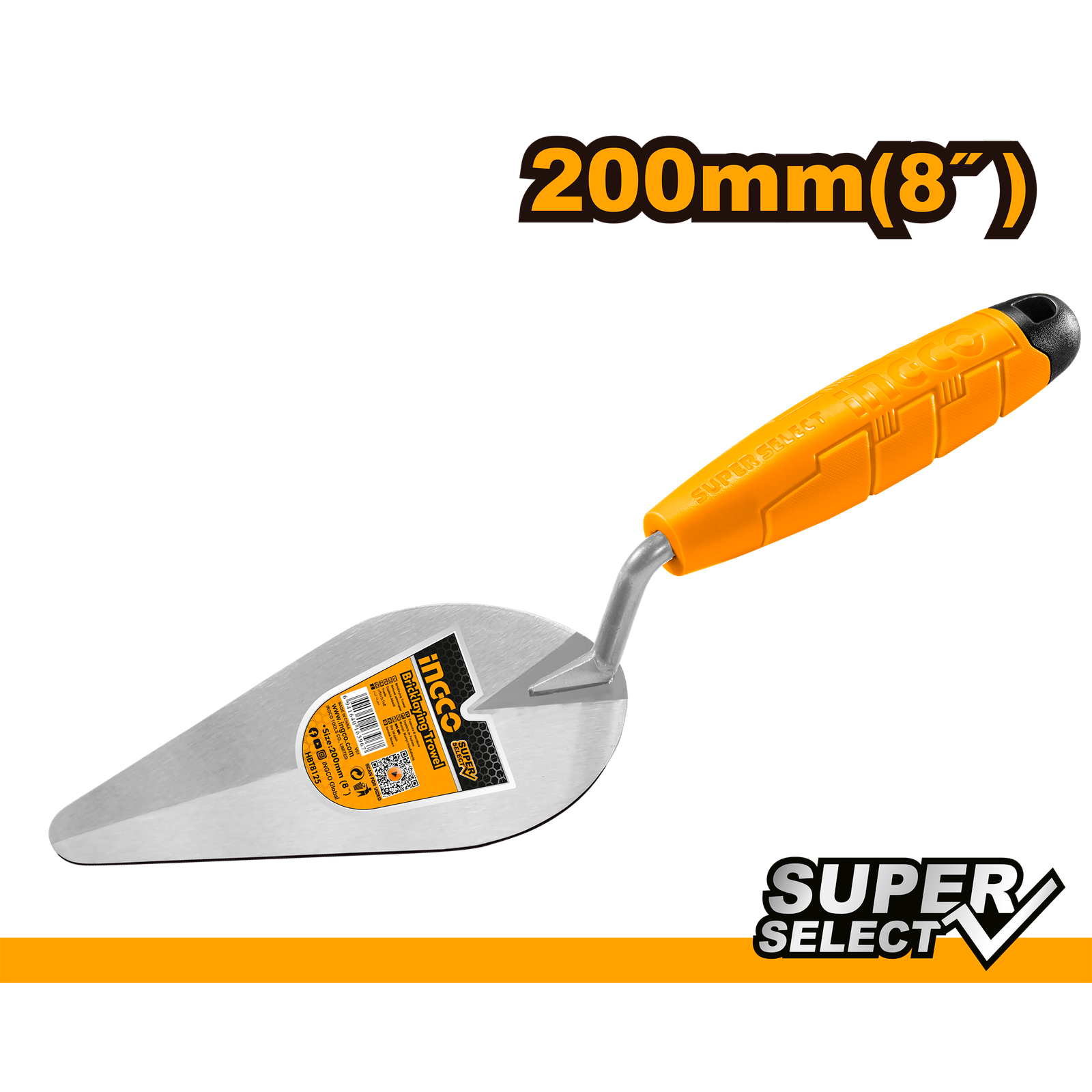 Bricklaying Trowel 8"/200mm  HBT8125