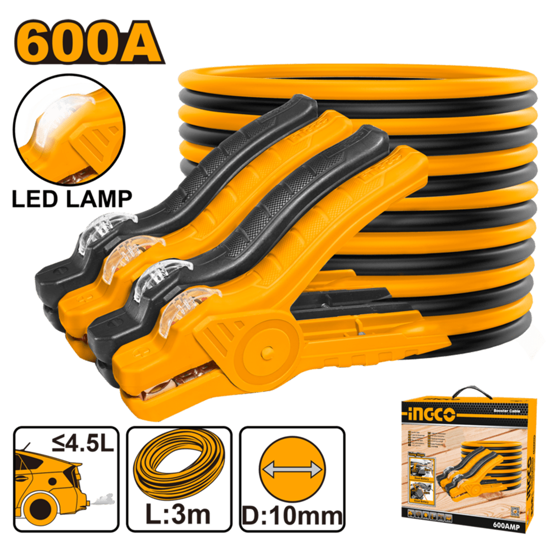 Booster cable with lamp HBTCP6008L