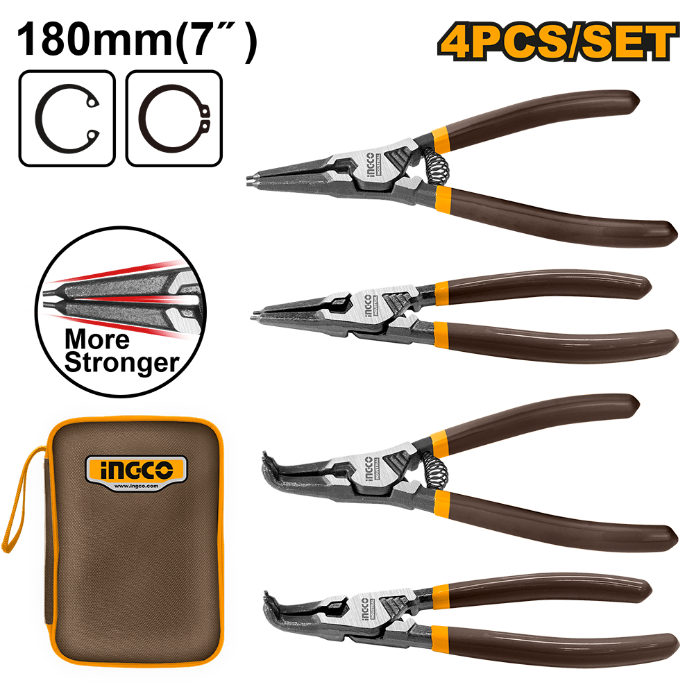 4 Pcs circlip pliers set HCCPS26180