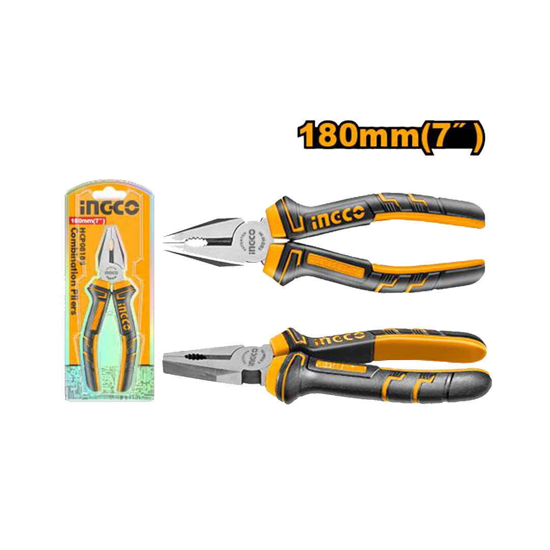 Ingco Combination Pliers 7"/180mm  HCP08188