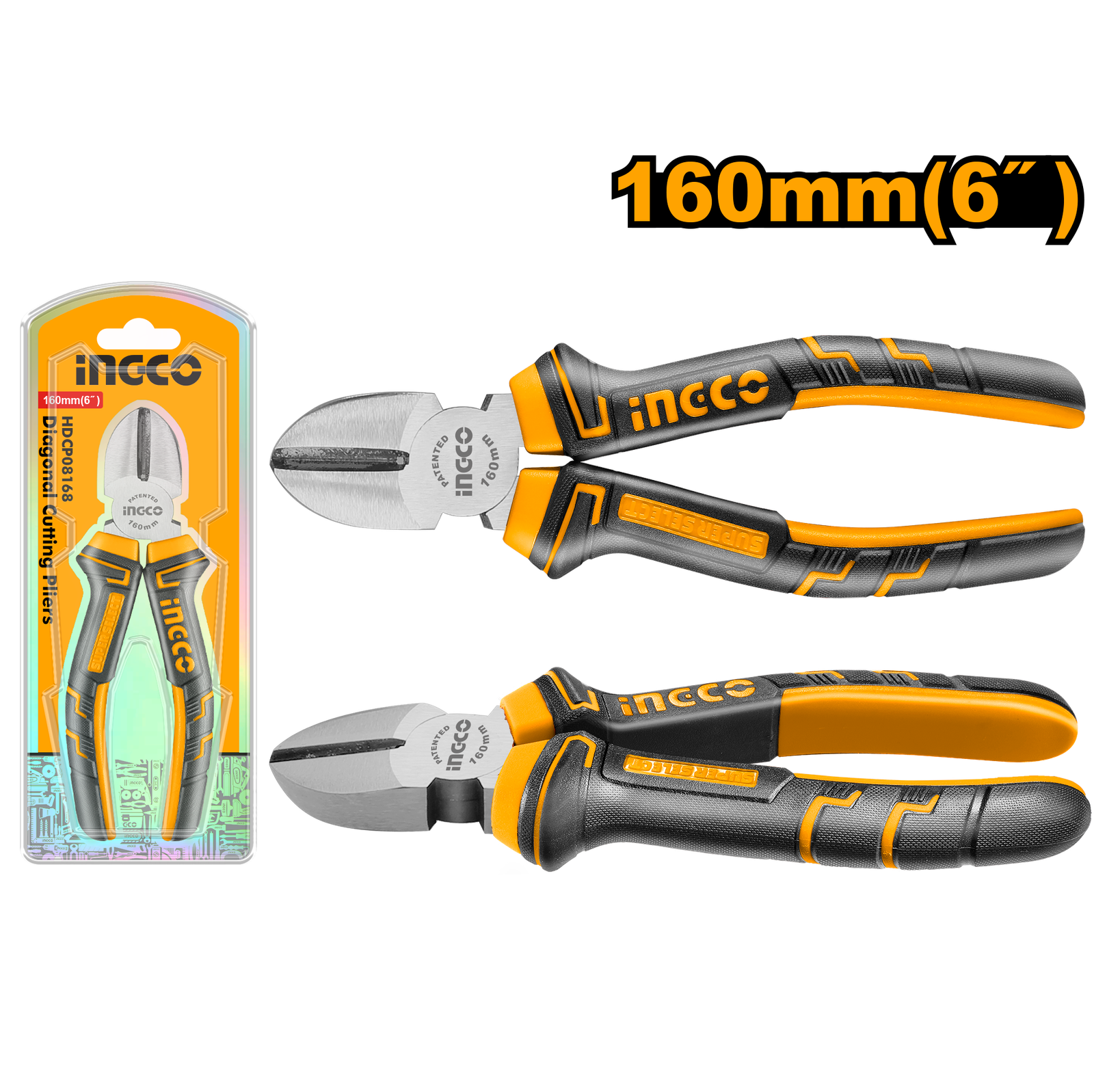 Diagonal Cutting Pliers 6"/160mm HDCP08168