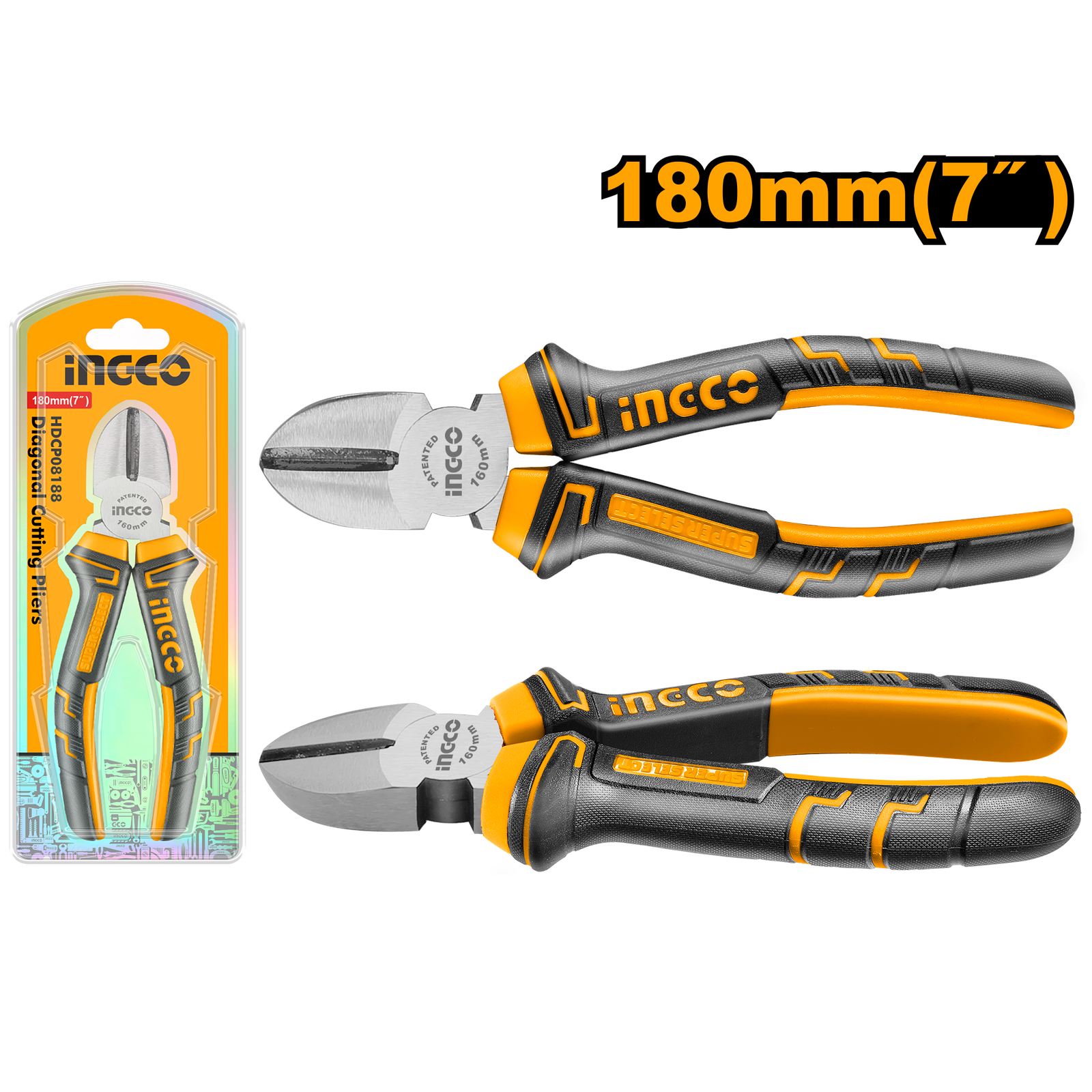 Diagonal Cutting Pliers 7"/180mm HDCP08188