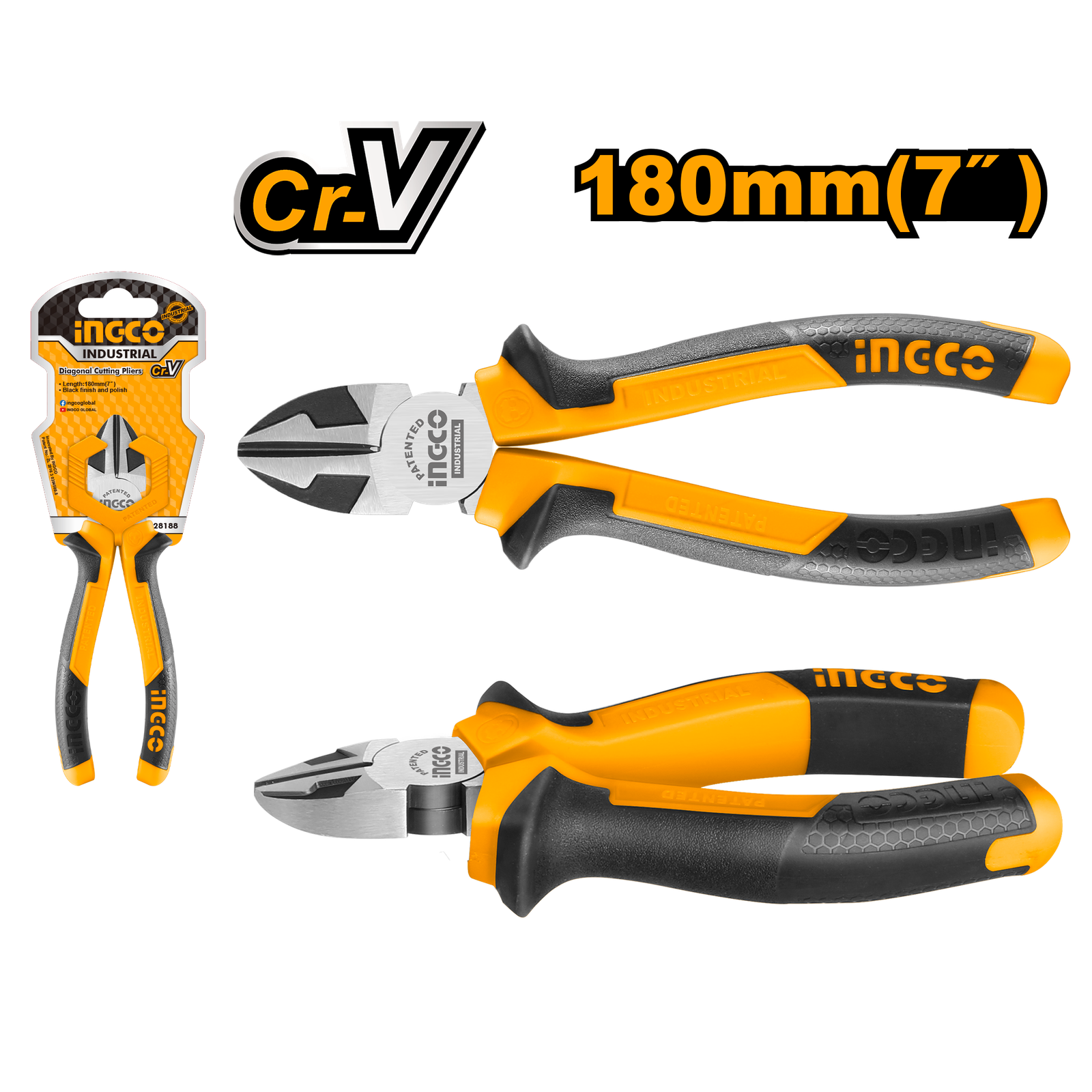 Diagonal Cutting Pliers 7"/180mm HDCP08168