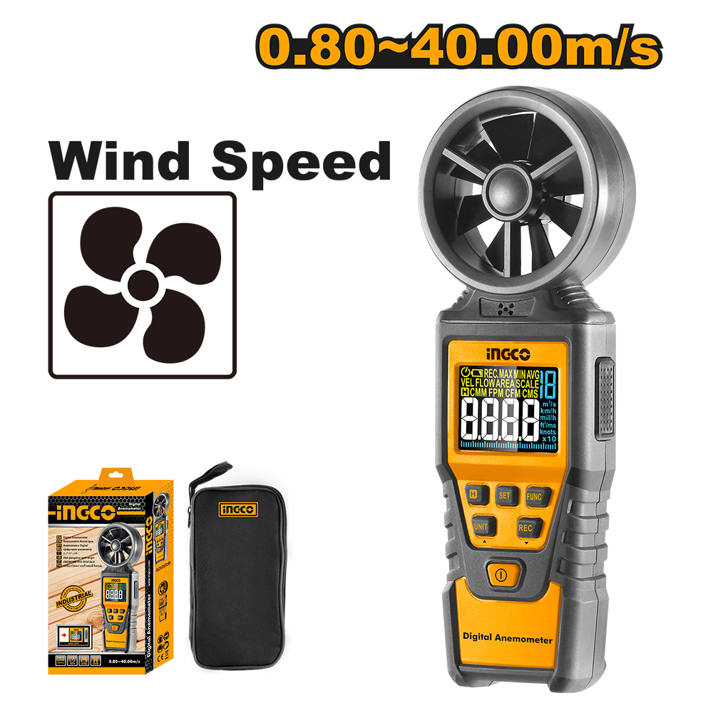 Digital anemometer HETAN01