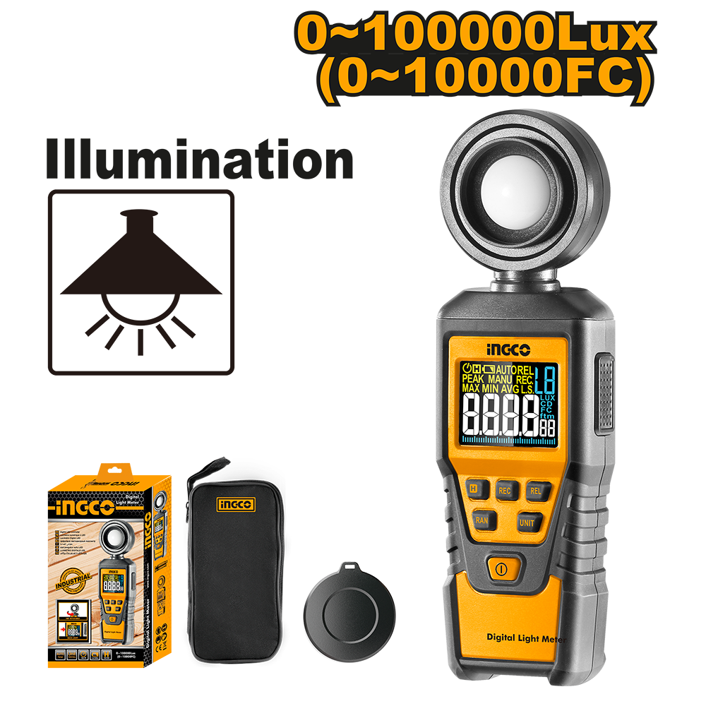 Digital light?luxmeter HETLU01