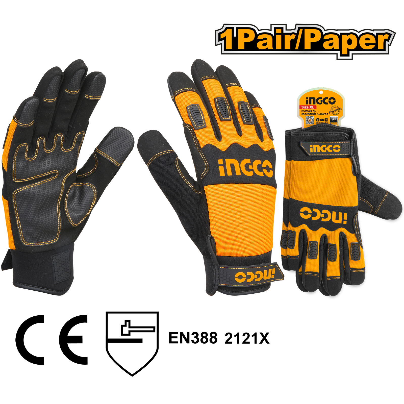 Mechanic Gloves XL  HGMG02-XL