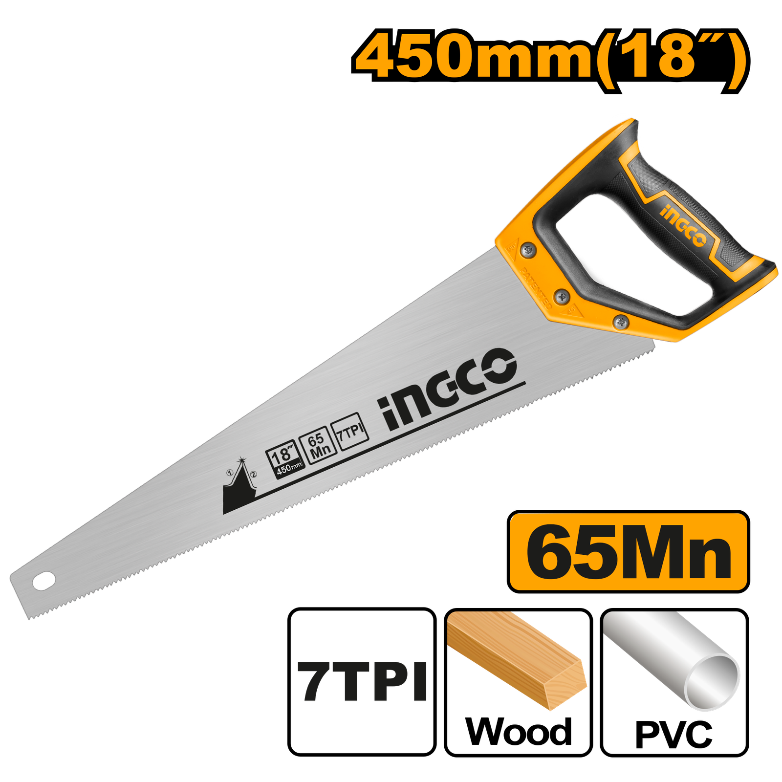 Hand Saw 450mm  HHAS15450