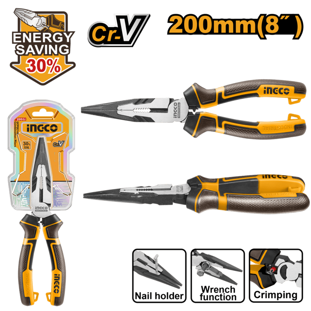 High leverage long nose pliers HHLNP28200