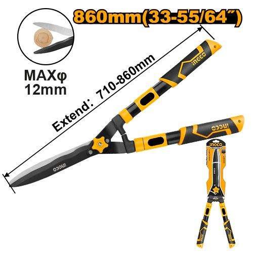Ingco Telescopic Hedge Shear 710-860mm HHS6306