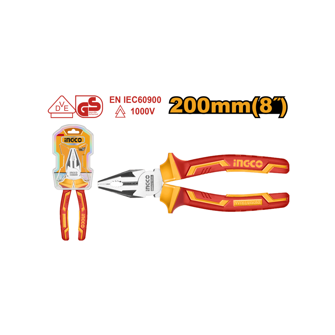 Insulated combination pliers HICP28208