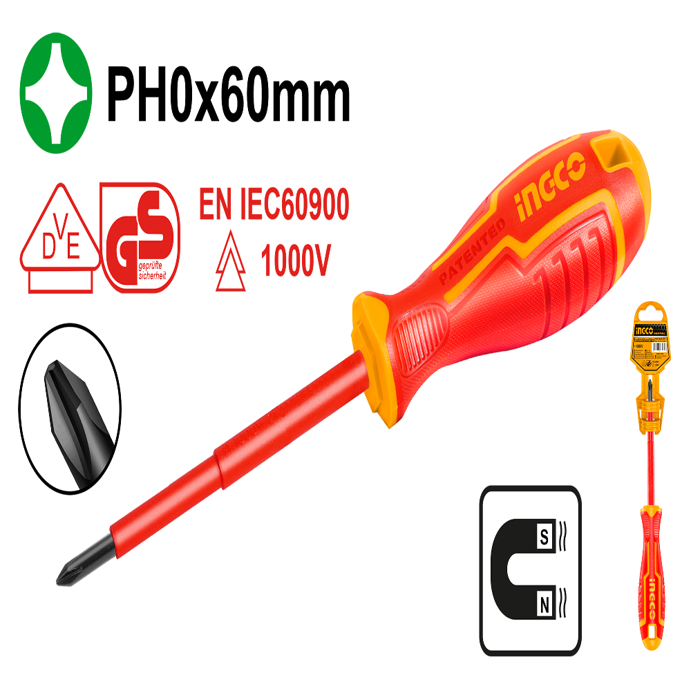 Insulated screwdriver HISD81PH060