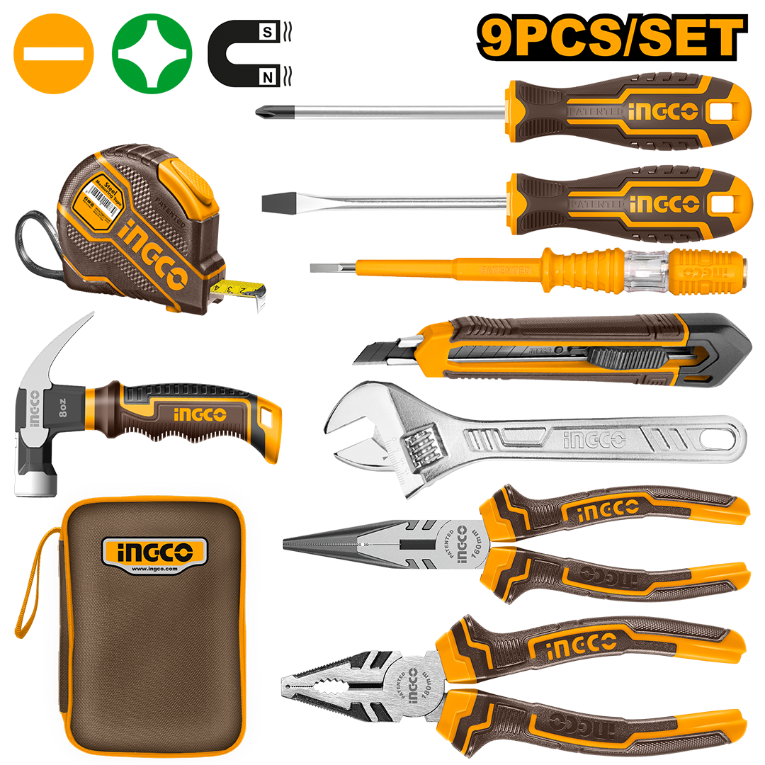 9 Pcs hand tools set HKTH20809