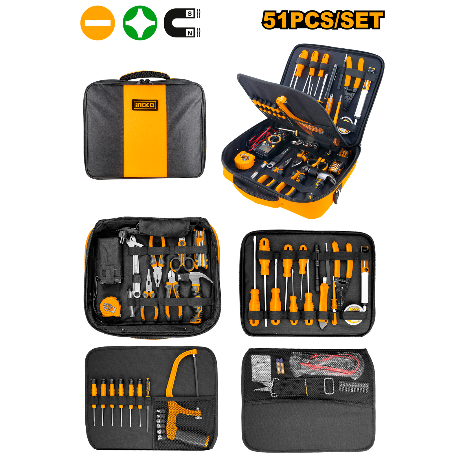 51 Pcs Telecom Tools Set  HKTTS0511
