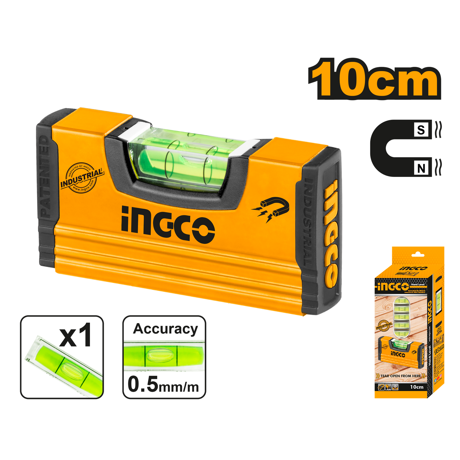 Hand Level 10cm  HMSL03101