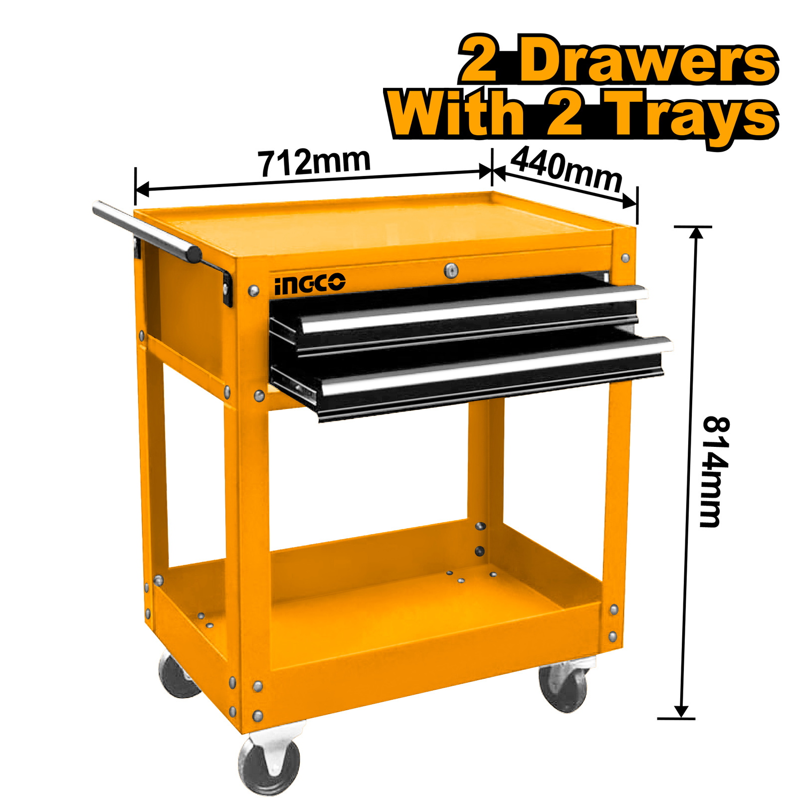 Ingco Tool Cart 712*440*694mm  HPTCT021