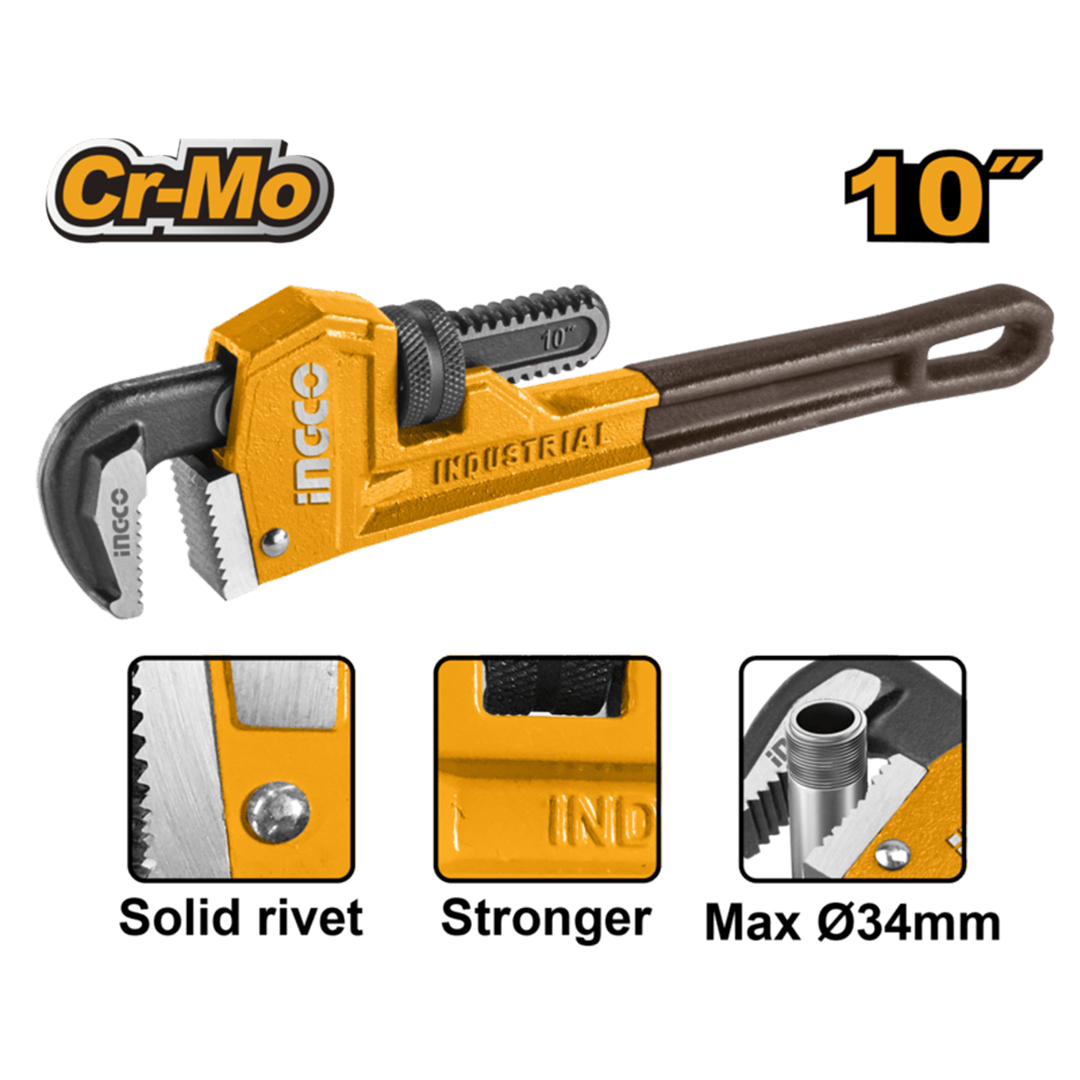 Ingco Pipe Wrench 10"/250mm HPW0810