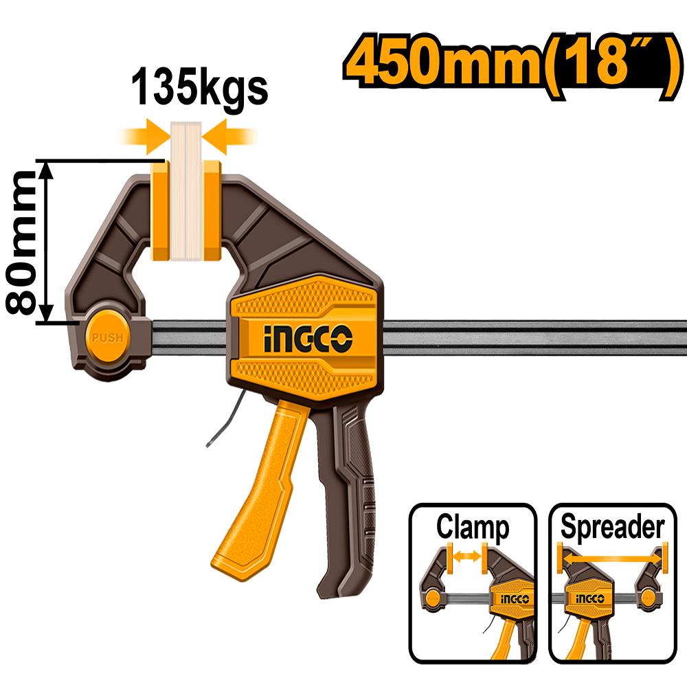 Quick bar clamp HQBC18801