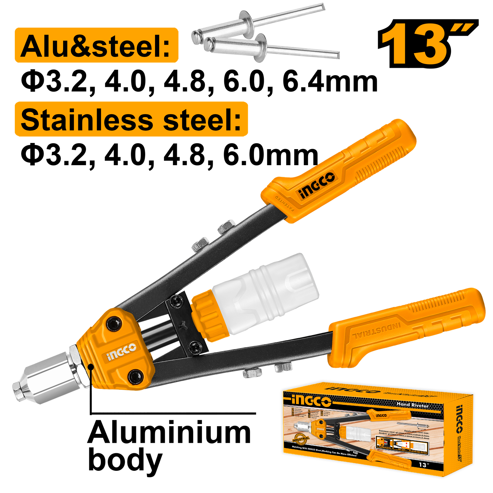 Hand Riveter 13"  HR131