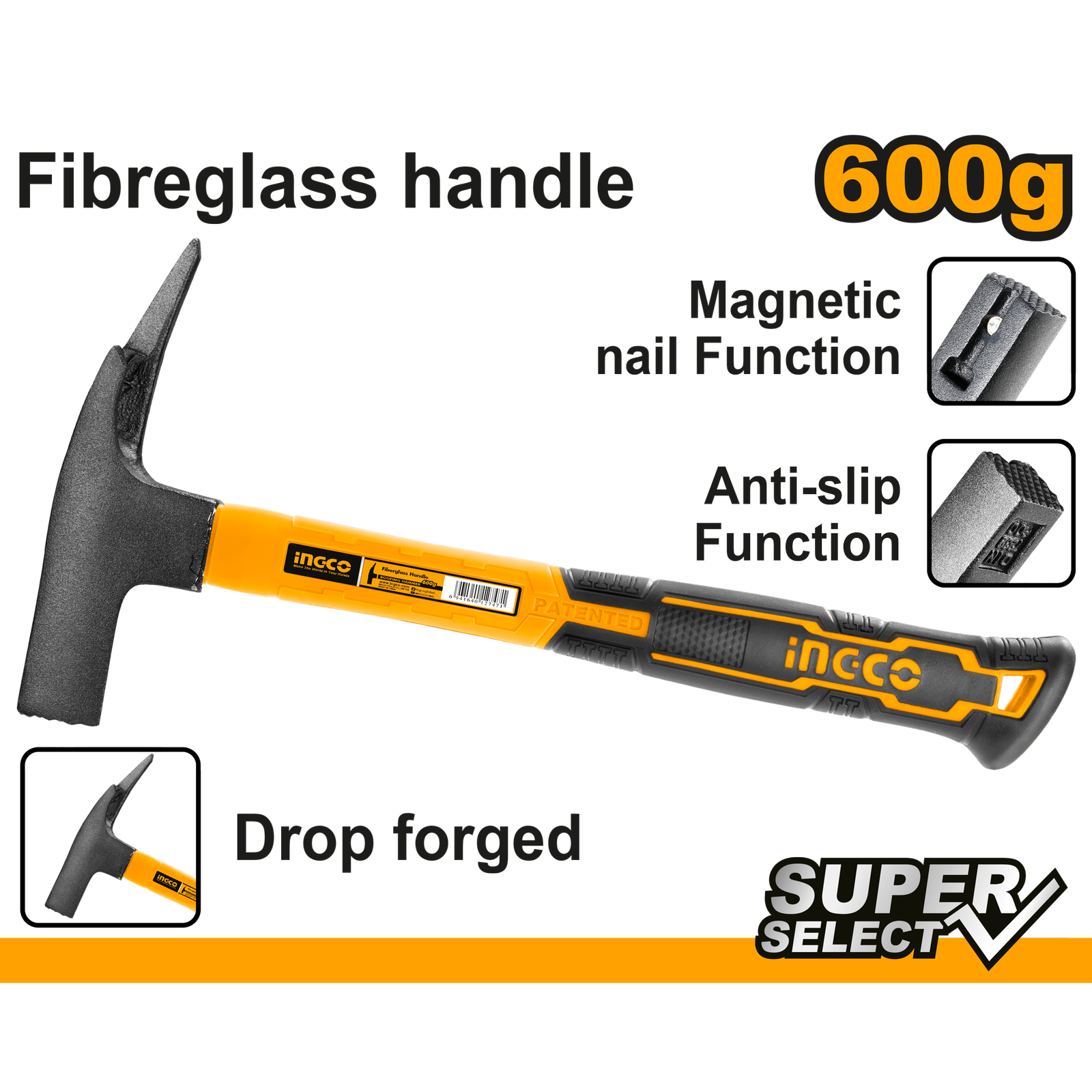 Roofing Hammer 600g HRH60028