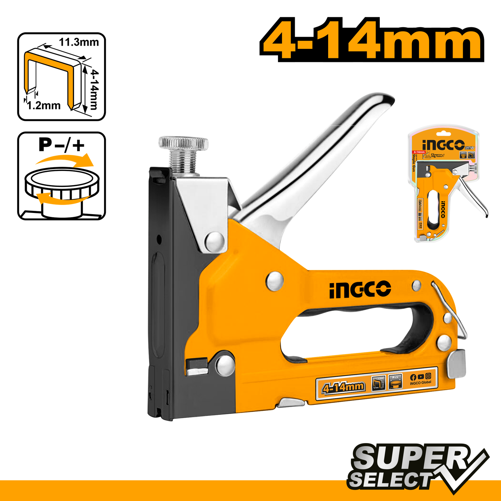 Ingco Staple Gun 7mm HSG14018